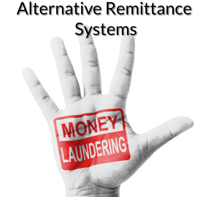 Money laundering through alternative remittance systems