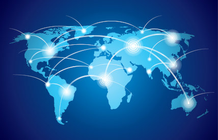 Global distribution of cybercrime
